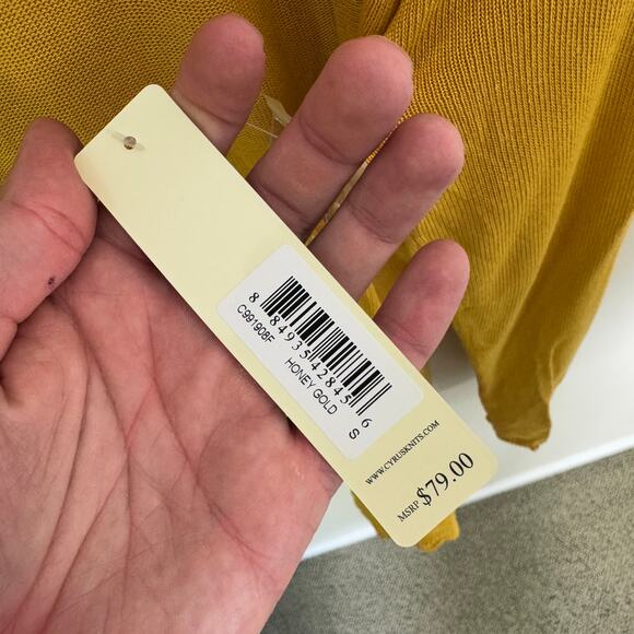 Cyrus Open Front Long Sleeve Cardigan Sweater US Women's S - Picture 5 of 7